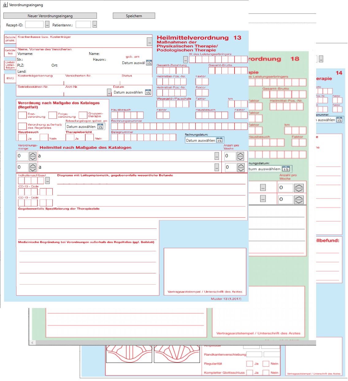 Praxissoftware Physiotherapie